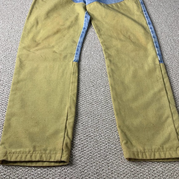 Wrangler Mens Jeans Size 34X30 Blue Denim Brushed‎ Rugged Straight Leg Pockets - Picture 3 of 16